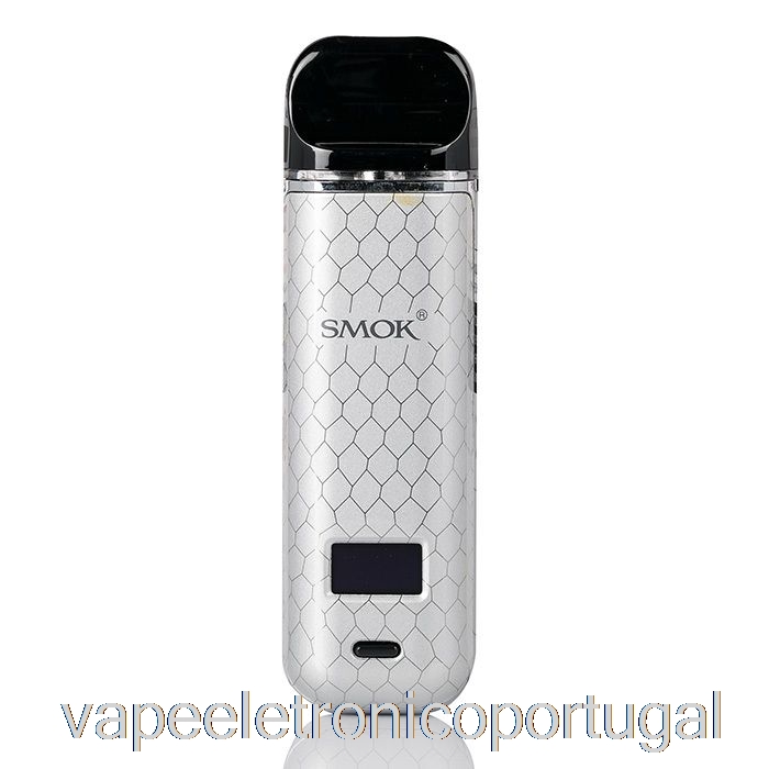 Vape Eletrônico Smok Novo X 25w Pod System Silver Cobra